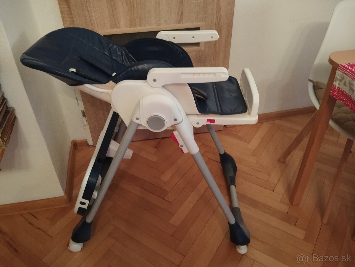 Detská jedálenská polohovateľná stolička v TOP stave - 4