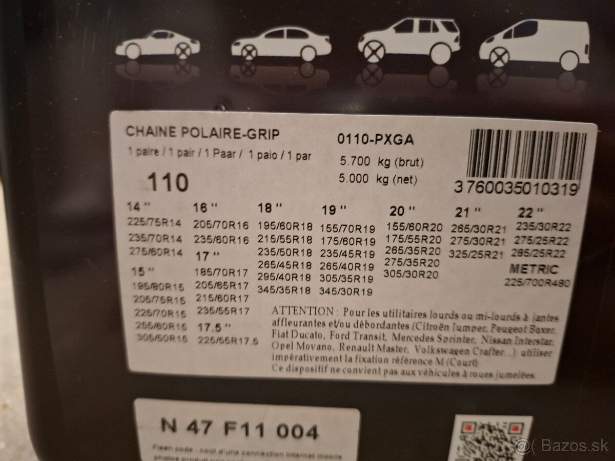 Snehové reťaze - 4