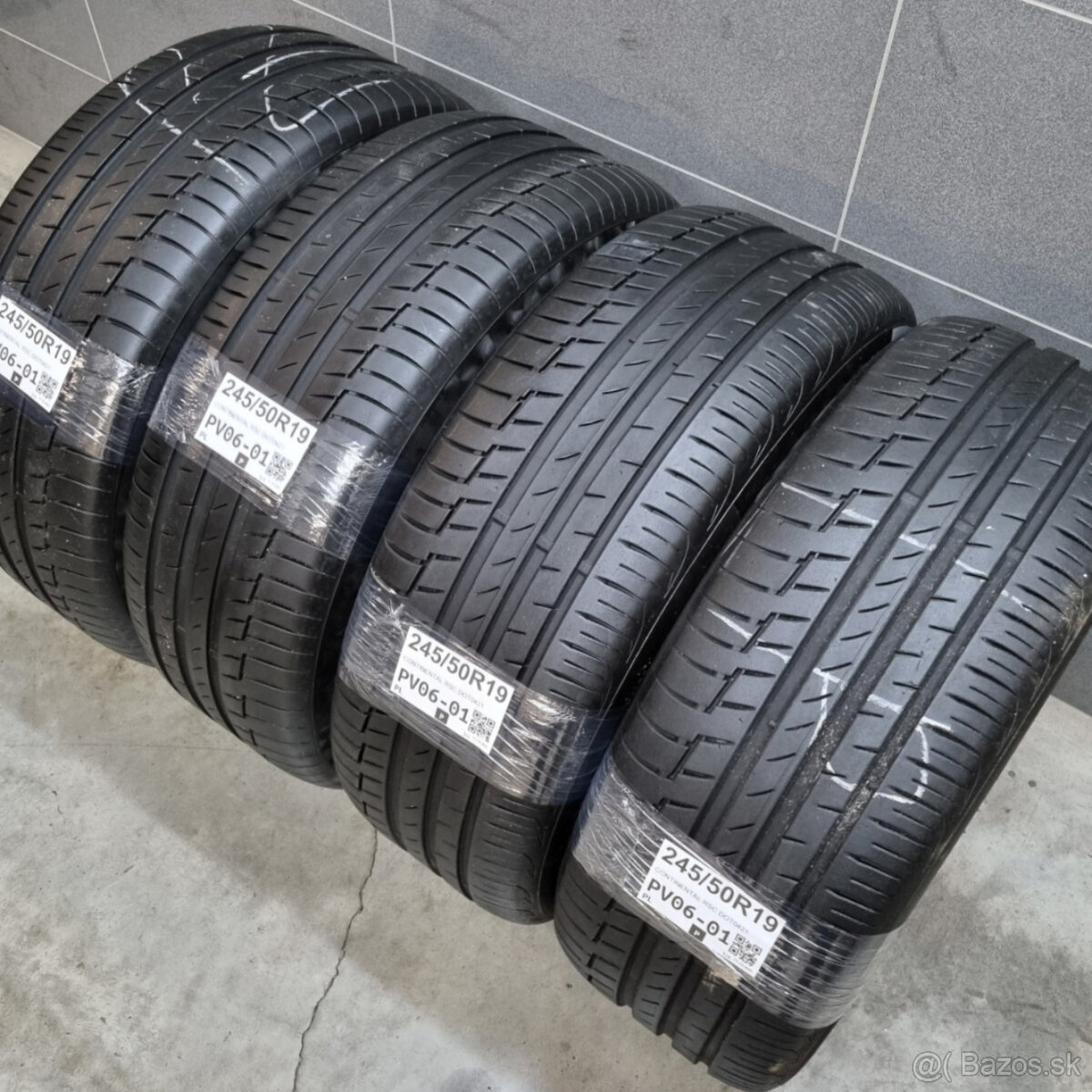 Letné pneumatiky 245/50 R19 CONTINENTAL RSC - 4