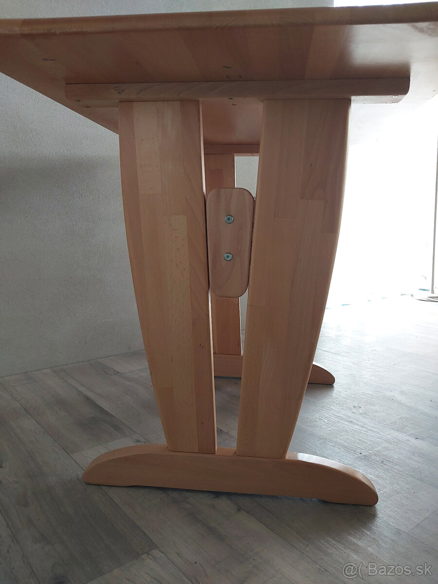 Dubový stôl + 3 stoličky - 4