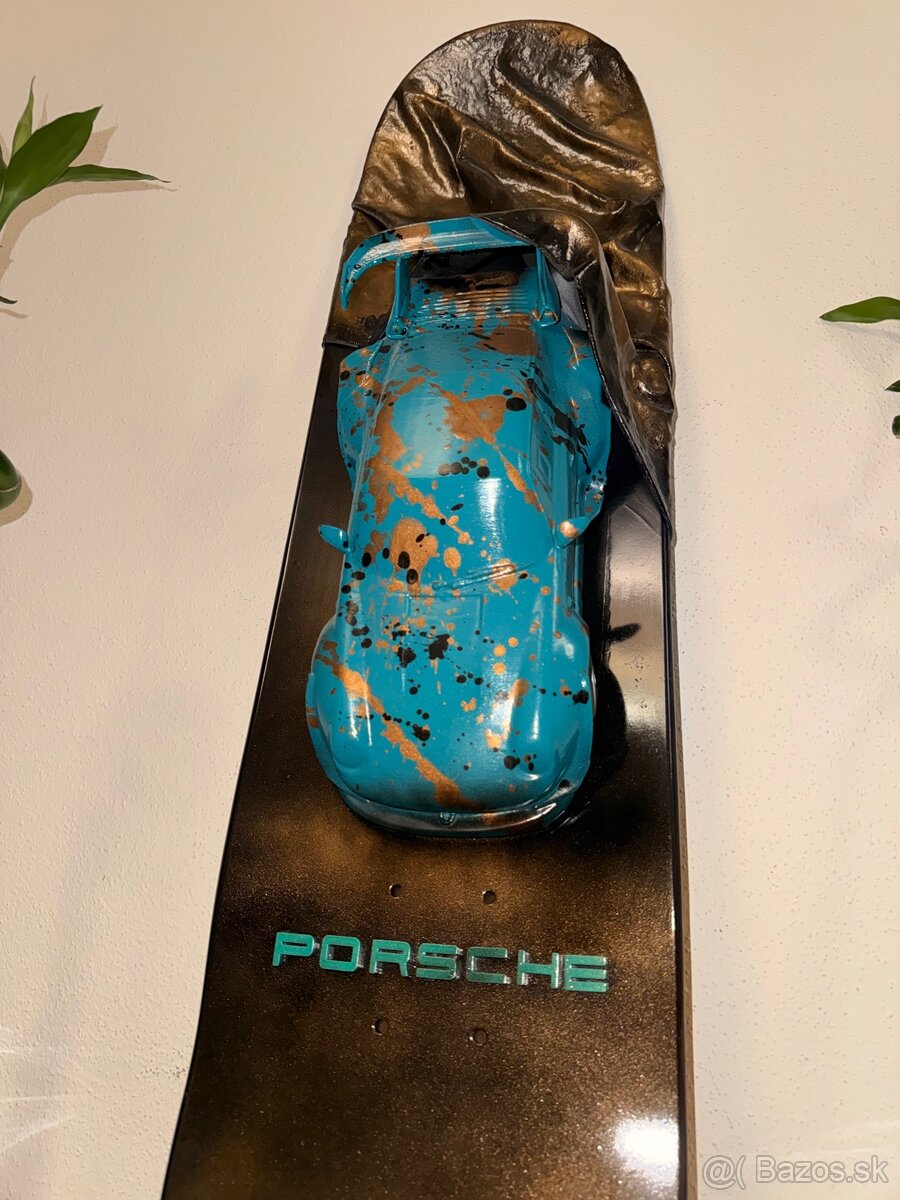 Umelecky obraz Porsche 911 Skate ART 3D - 4