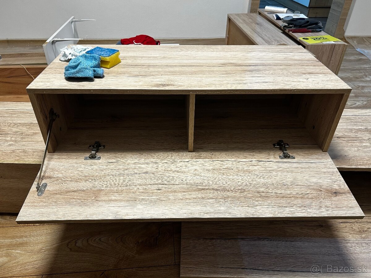 Obývacia stena - svetlý odtieň, bez poškodení - 4