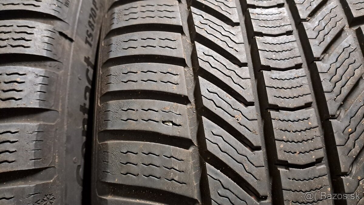 ZIMNÉ 245/45 R18 100V XL CONTINENTAL 2022 cca 6 mm 50,-€/kus - 4