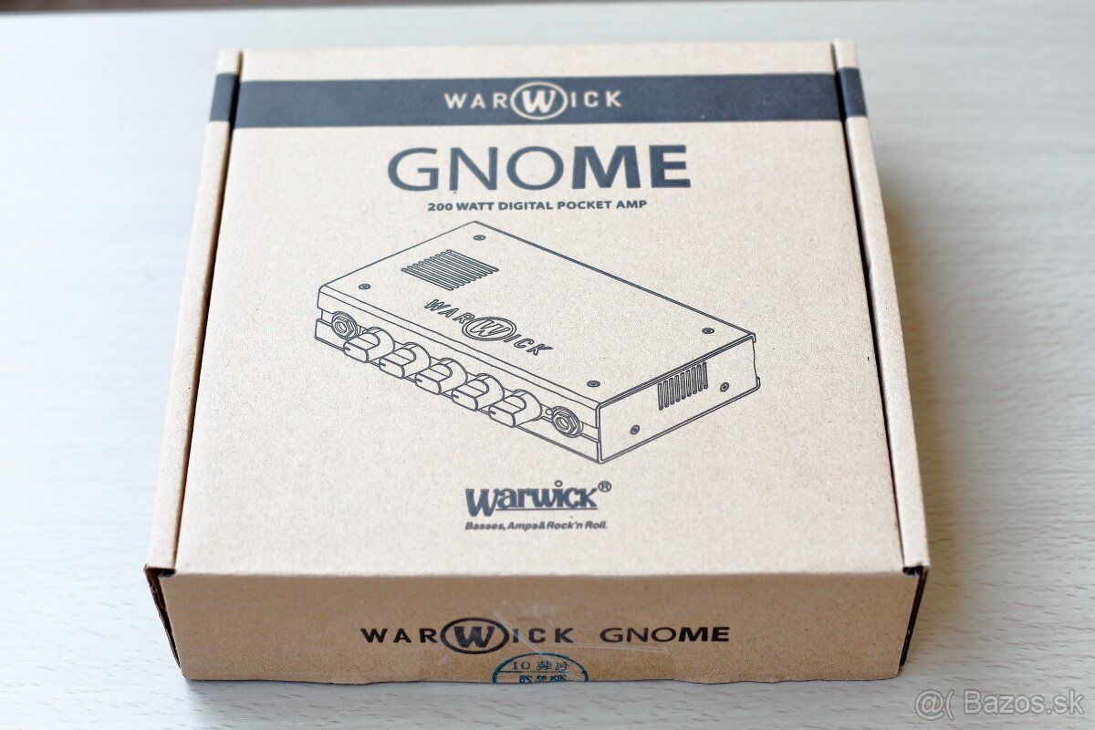 Basgitarovy zosilnovac Warwick Gnom - 4