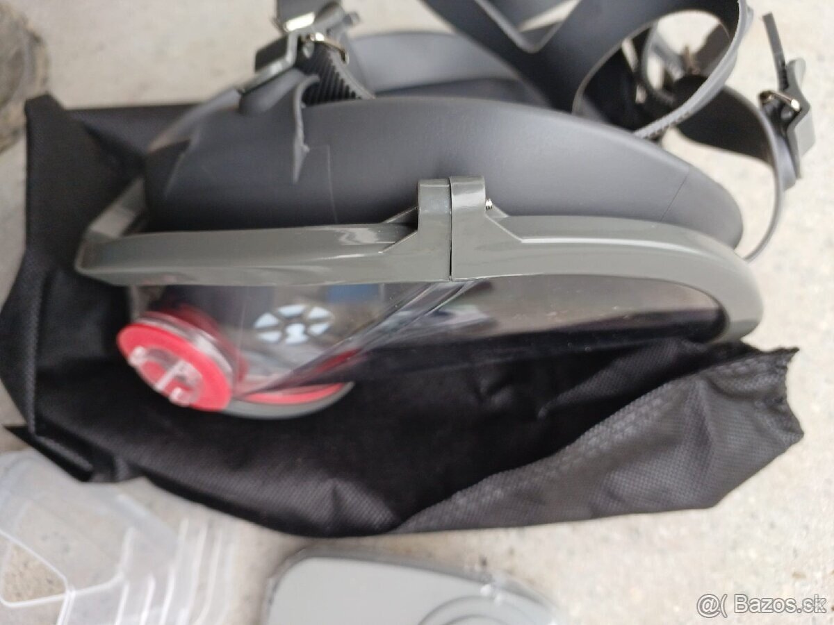 Celotvárová maska 3M + filtre - 4