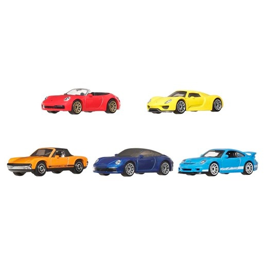 Matchbox 5 balenie Porsche Heroes - 4