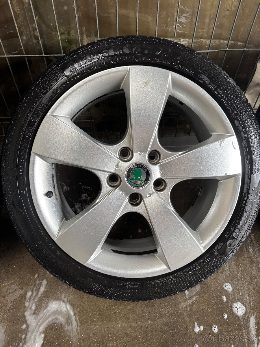 Elektrony Škoda 5x112 r17 - 4