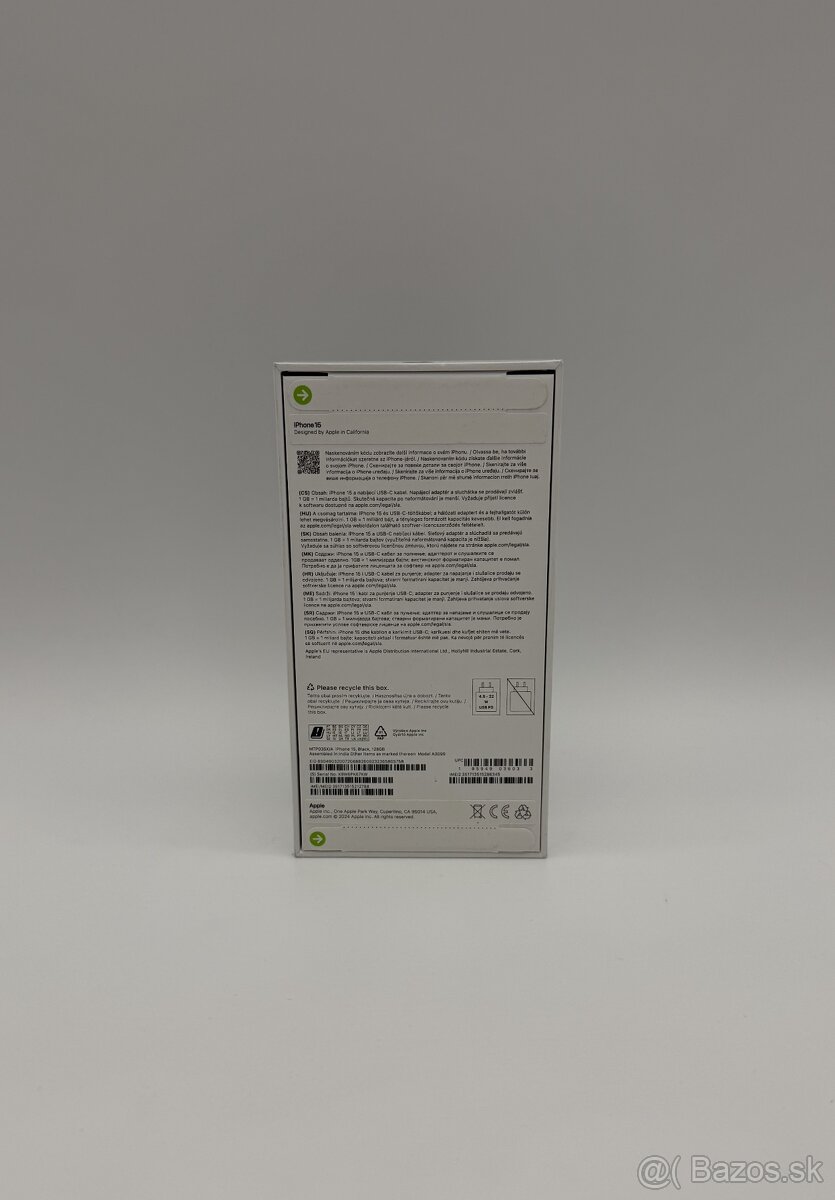 NOVÝ iPhone 15 128GB Black + ZÁRUKA - 4