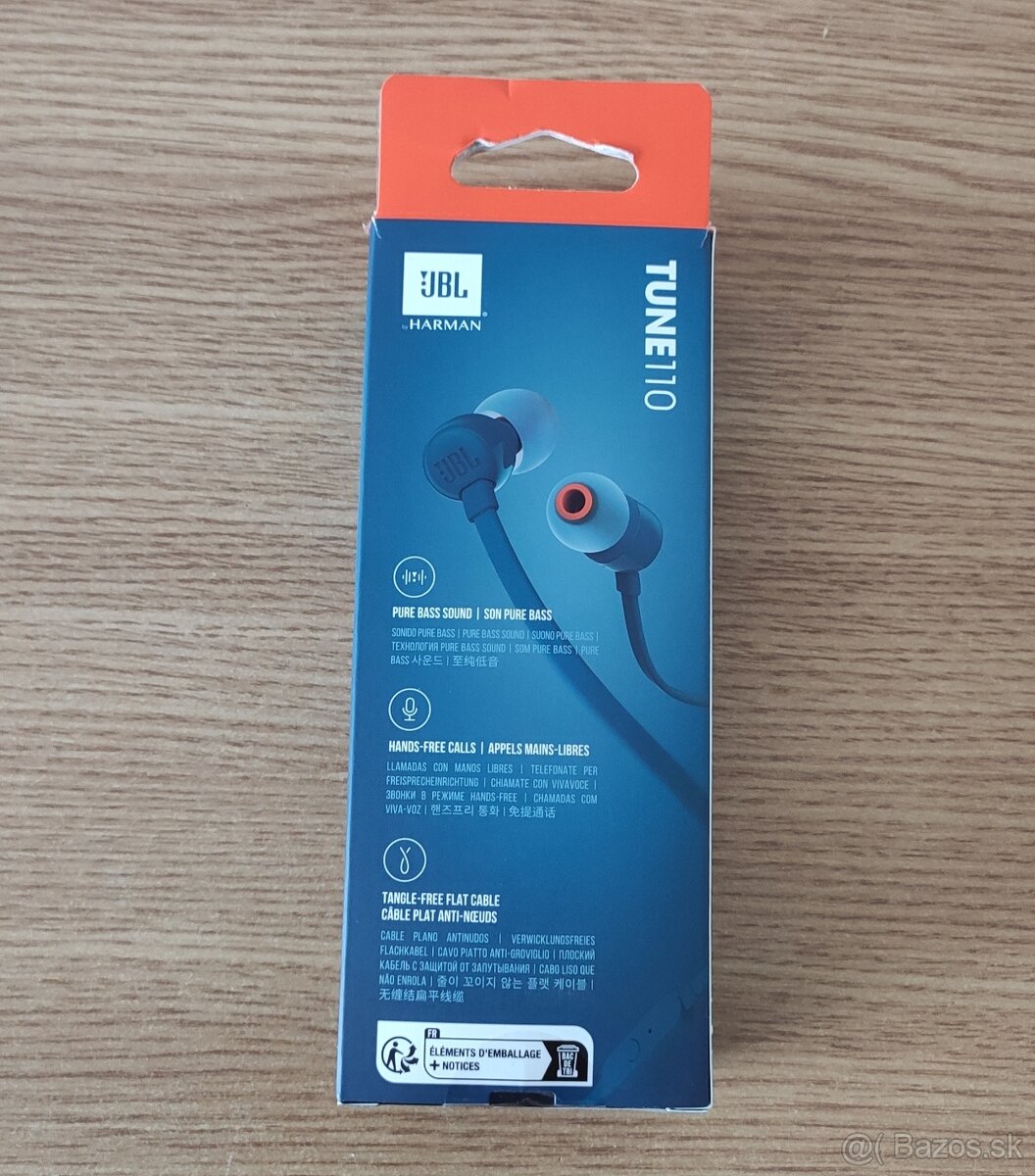 Predám slúchadlá JBL T110 - 4