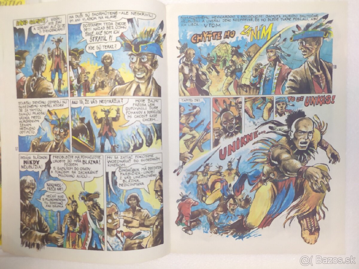 Comics. -Tarzan a Posledný Mohykán - 4