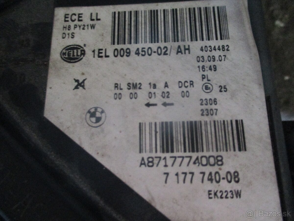 predne svetla xenon BMW E60 facelift - 4