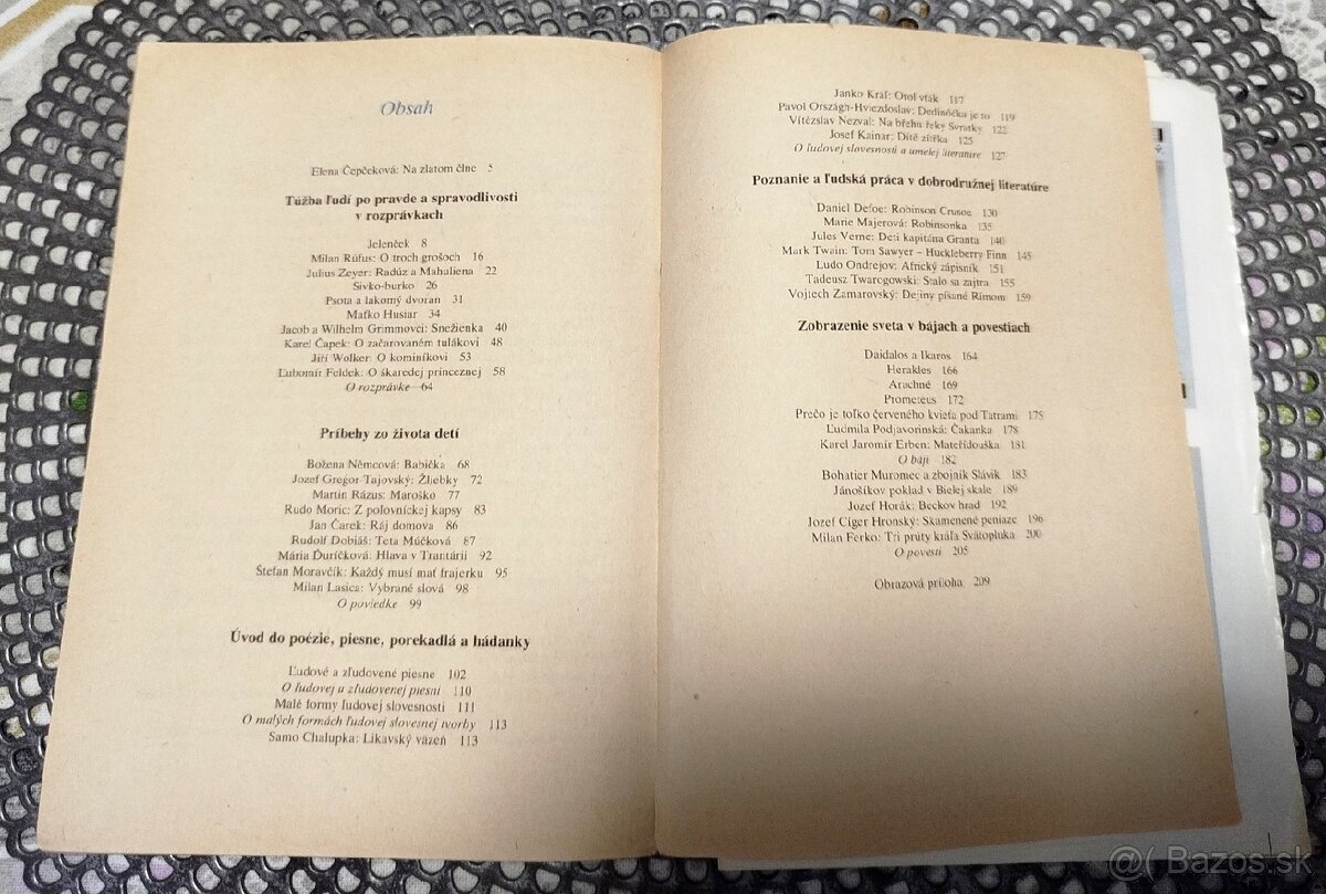 Literatúra pre 5. ročník - 4