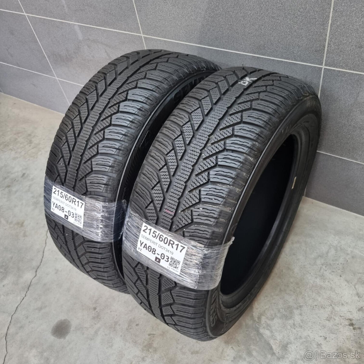 Zimné pneumatiky 215/60 R17 SEMPERIT DOT3419 - 4