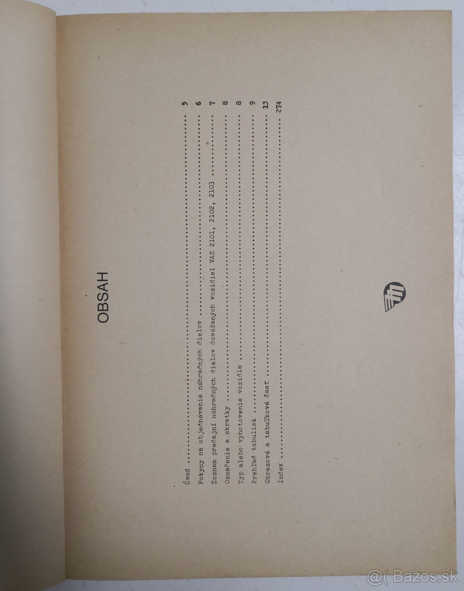 Katalóg náhradných dielov - VAZ 2101 (ŽIGULI) 2 - 4