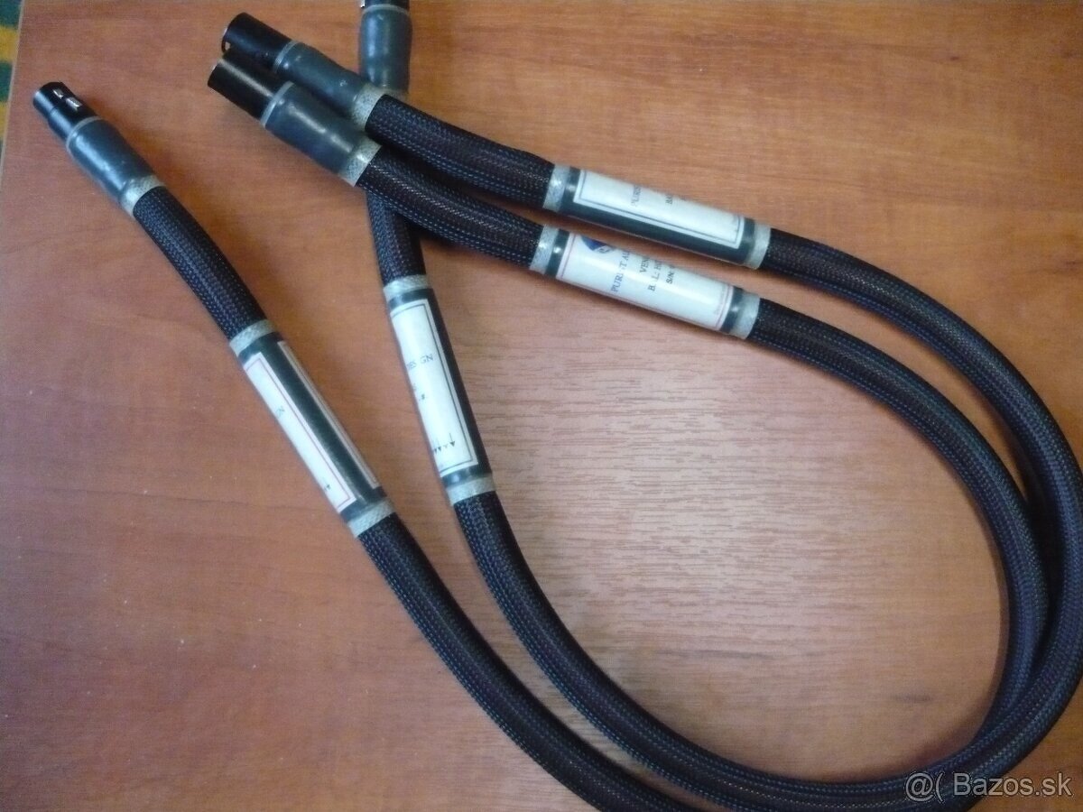 Purist Audio Design , 1m dlhý XLR kábel - 4