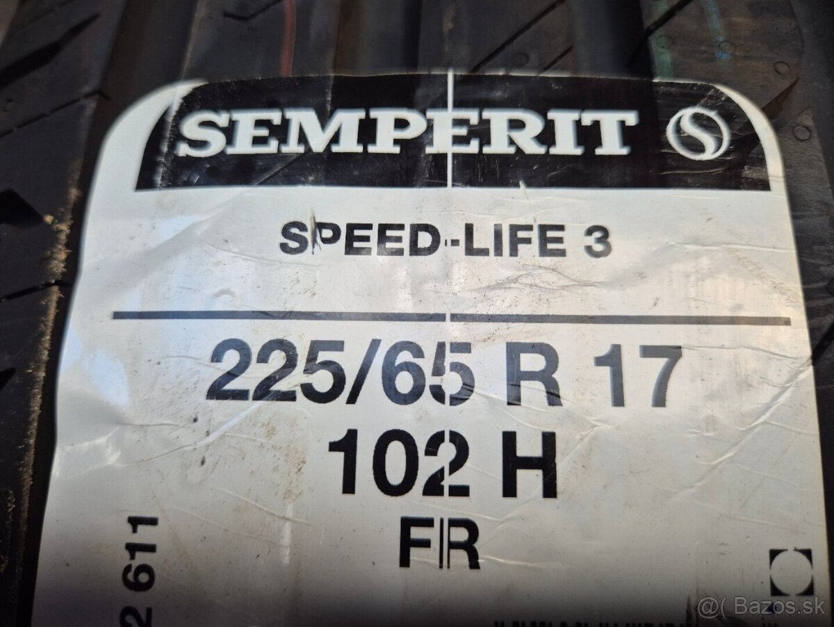 225/65 r17 letné 2 ks SEMPERIT - nejazdené - 4