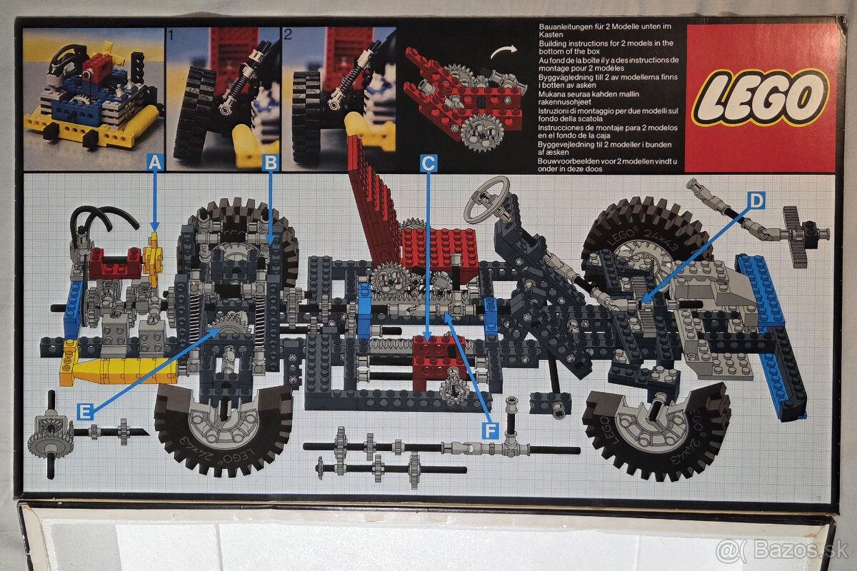Lego Technic 8860, 80 roky, Na predaj - 4