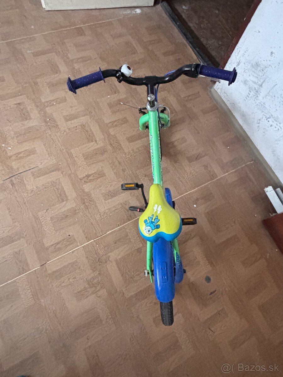 Detsky zelený bicykel 16 - 4