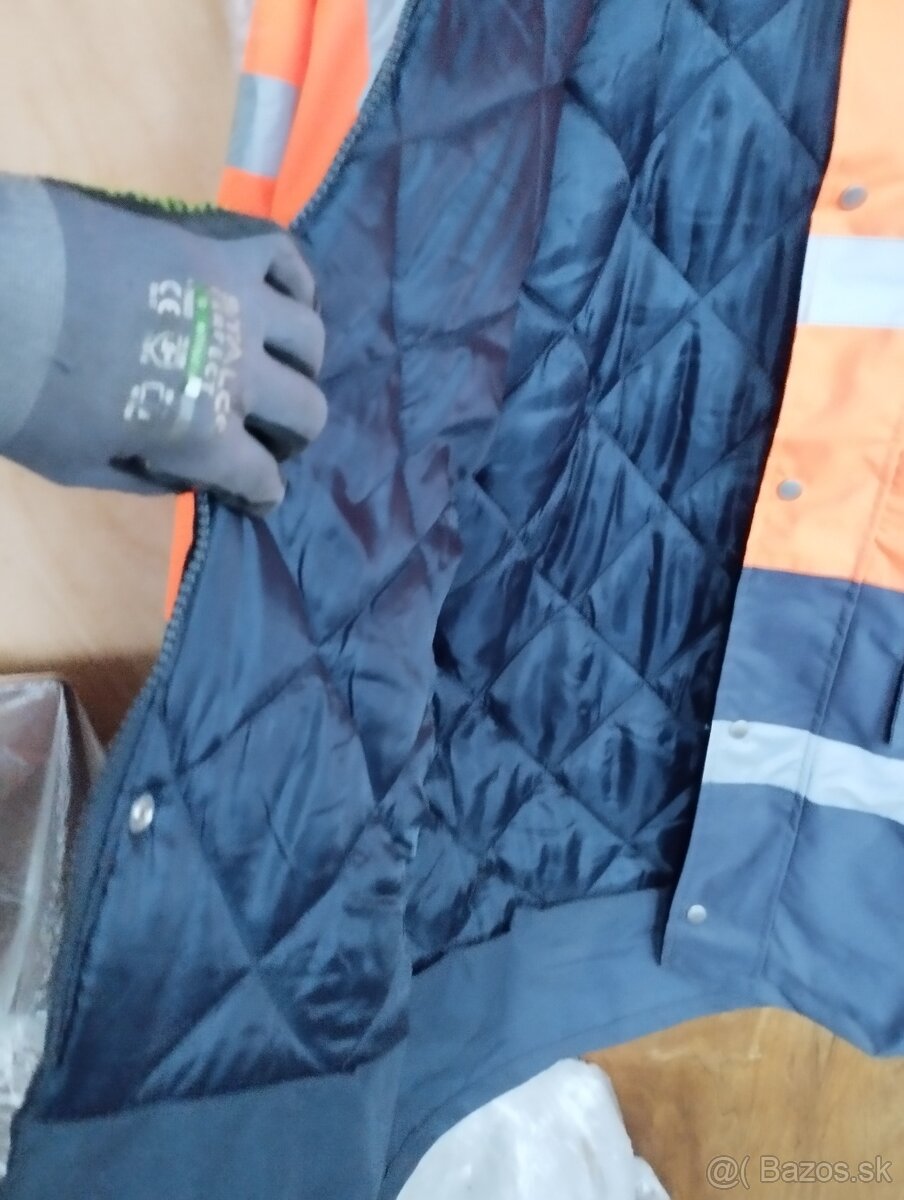 Zimná reflexná vetrovka Nová - 4
