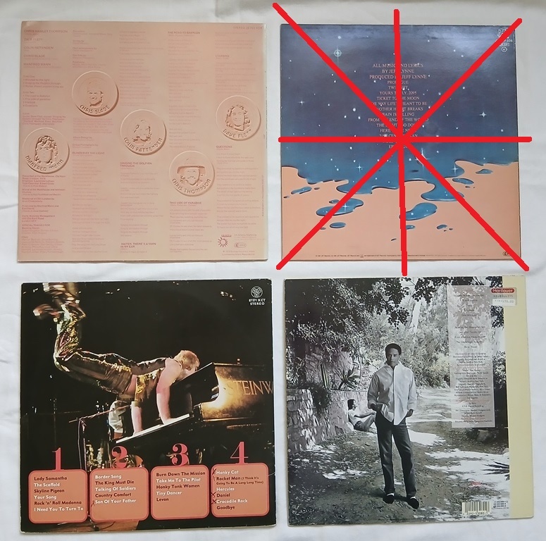 LP/Vinyl original records, predám. - 4