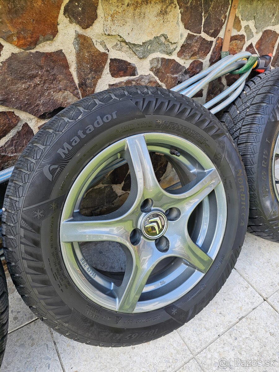 Zimne 185/65 R15 4x108 Citroen Peugeot - 4