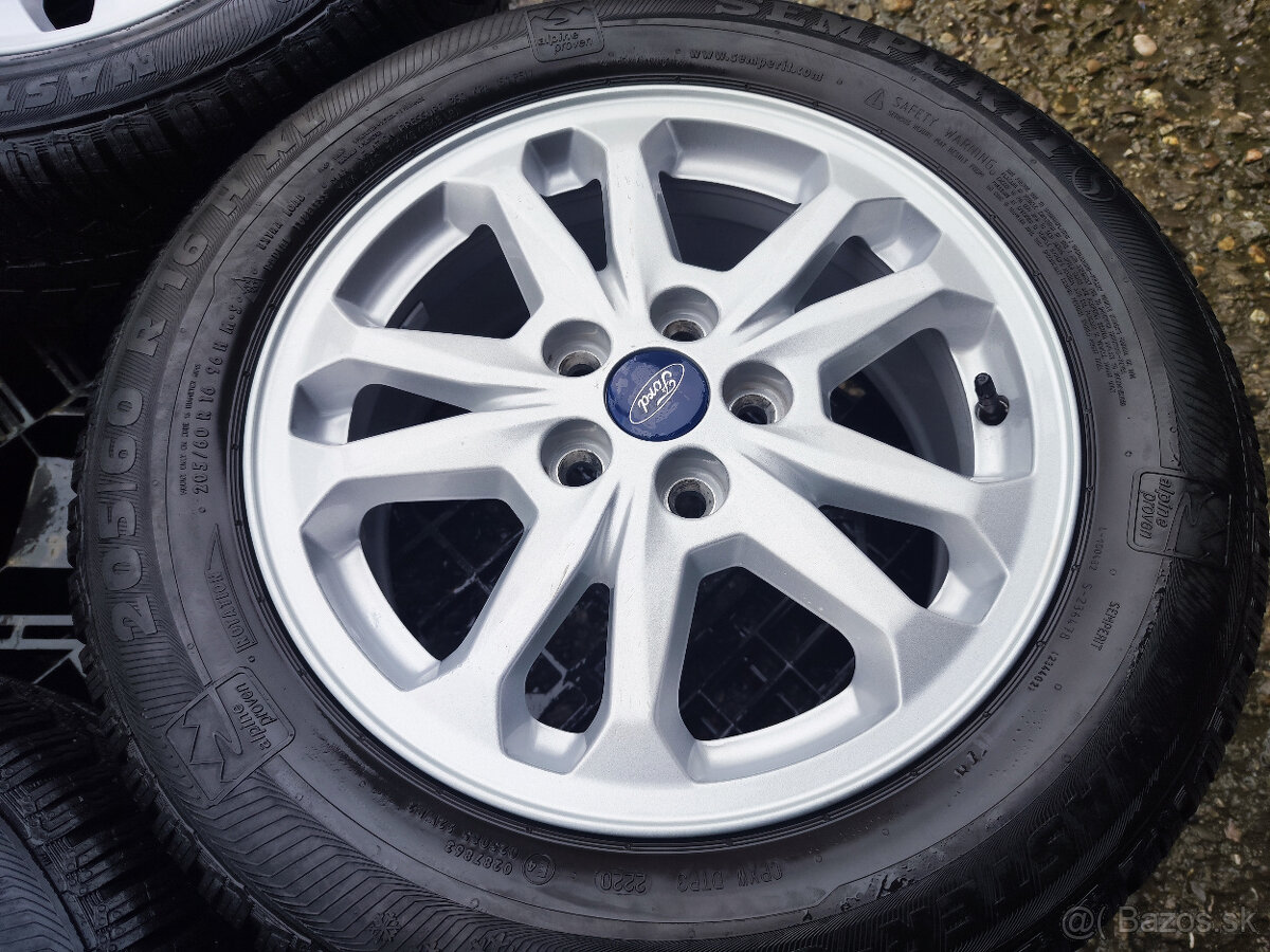 Alu sada = 5x108 =orig.FORD= s pneu= 205/60 R16 - 4