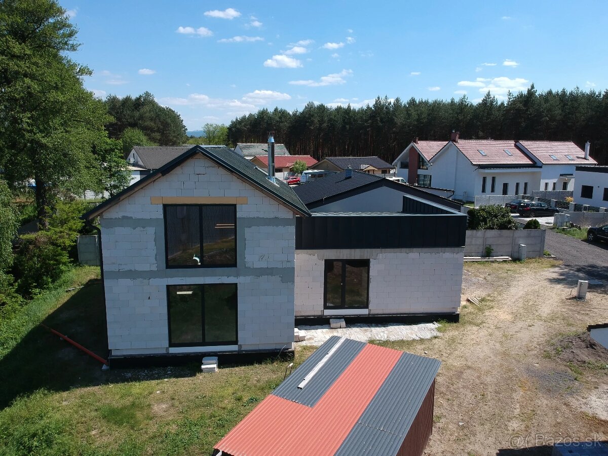 Predaj pozemku s rozostavaným 5izb. domom – Vampíl - 4