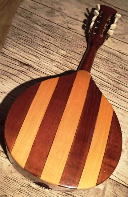 Retro mandolína v praktickom puzdre - 4