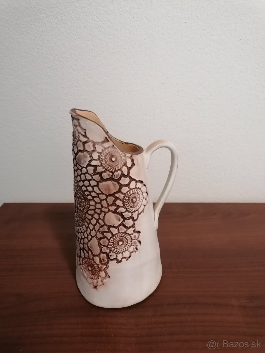 Ručne robená misa a krčah - 4