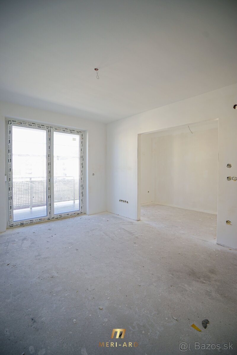 Novostavba 1 a pol izbový byt, balkón, parkovanie, Rajka - 4