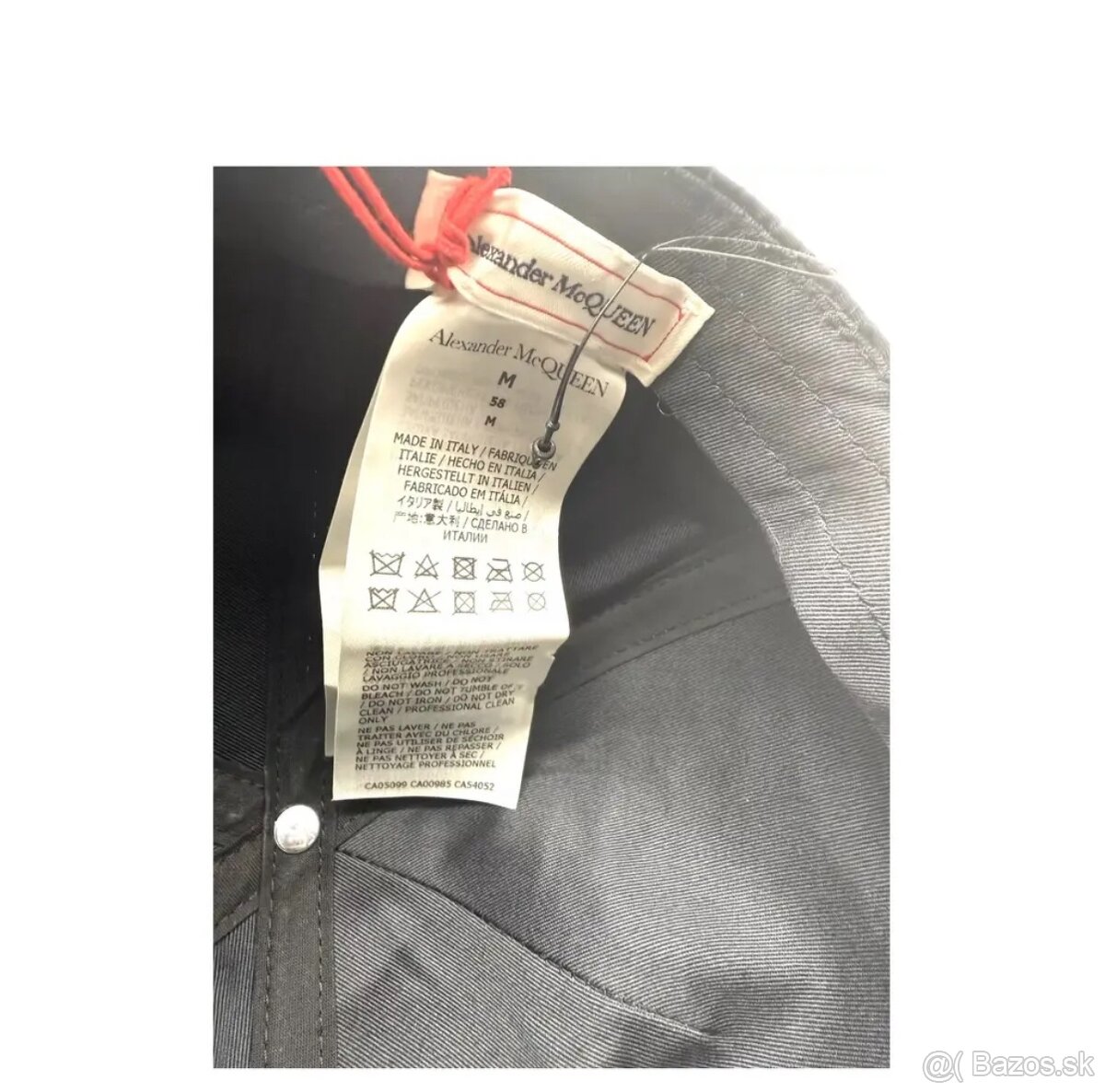 alexander mcqueen hat veľkosť L - 4