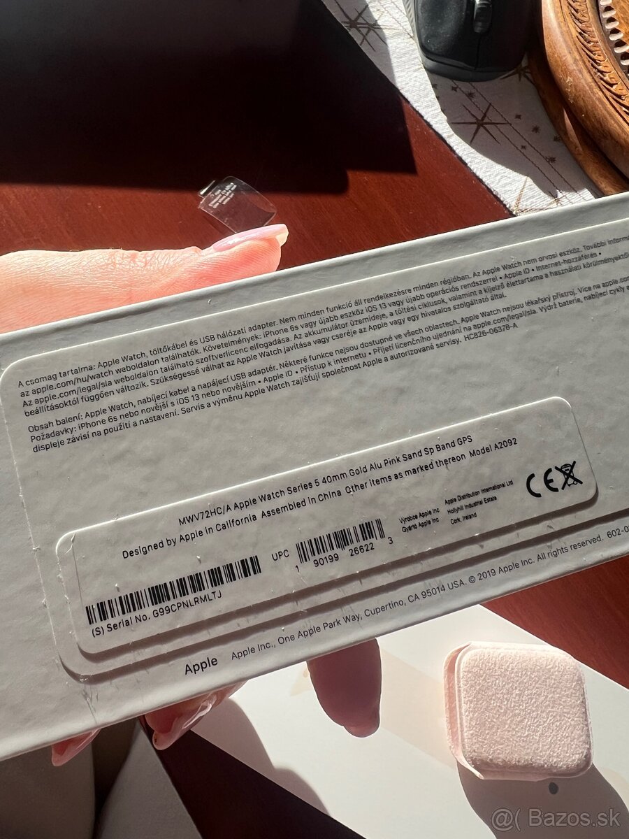 Apple Watch 5 40 mm pink sand - 4