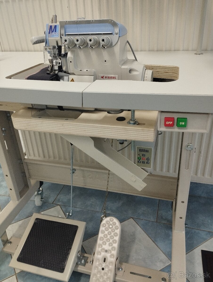 Nový šijací stroj overlock Pegasus - 4