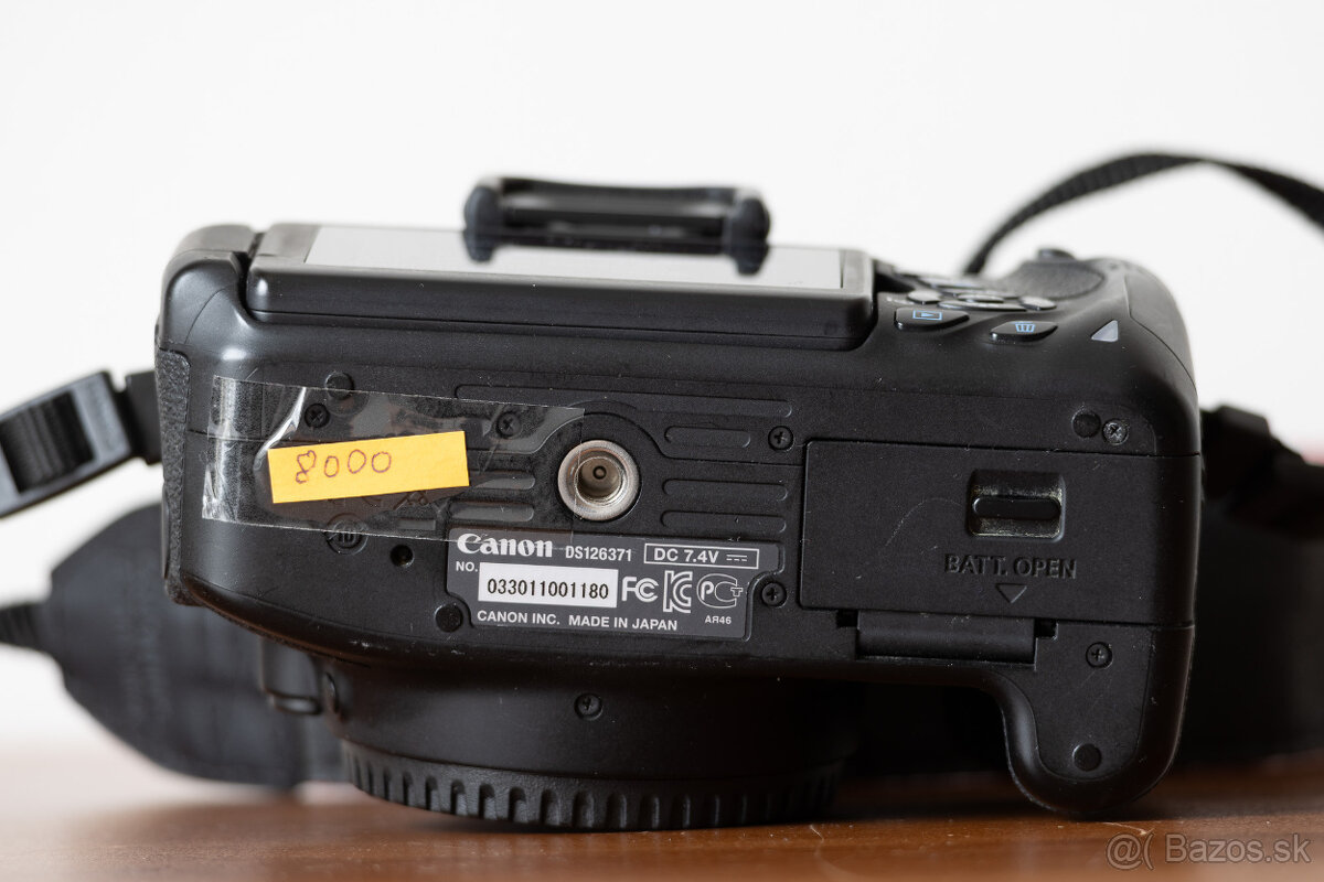 CANON 650D - iba 8000 snímkov - 4