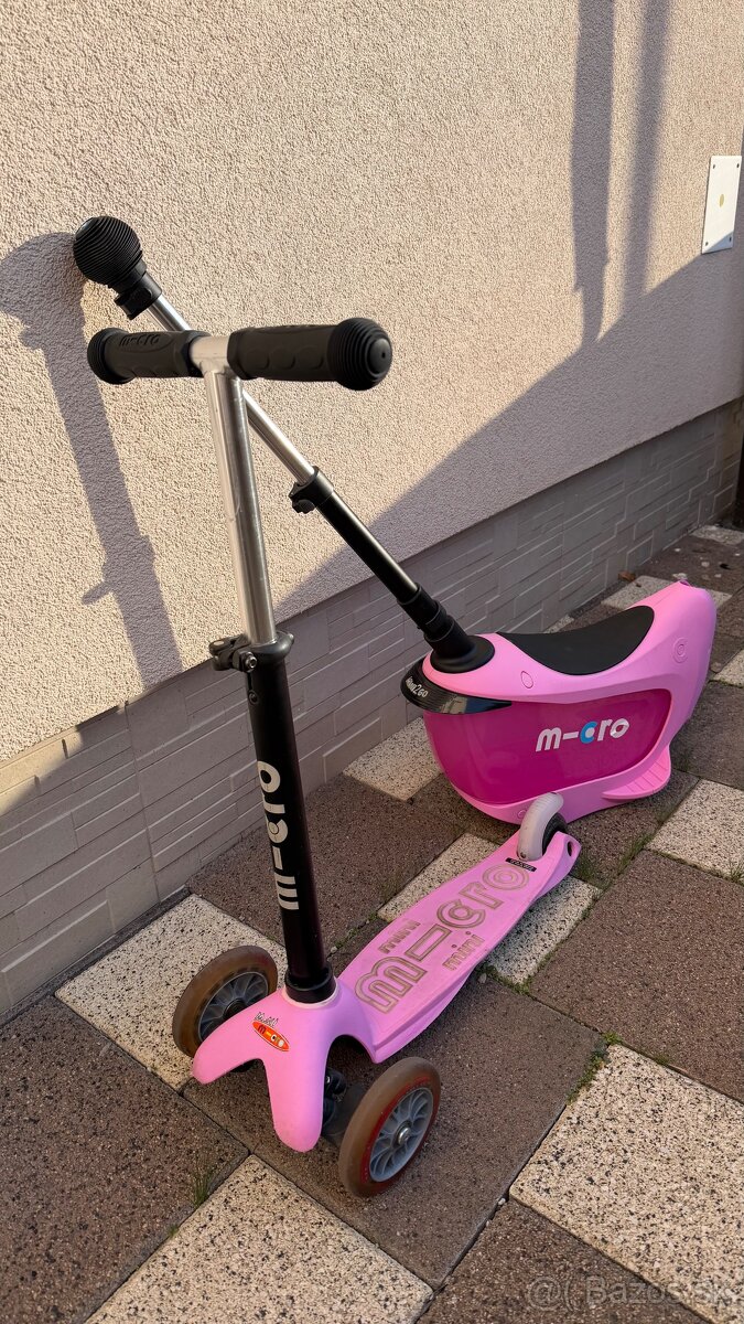 Kolobezka Micro mini deluxe 2v1 - 4