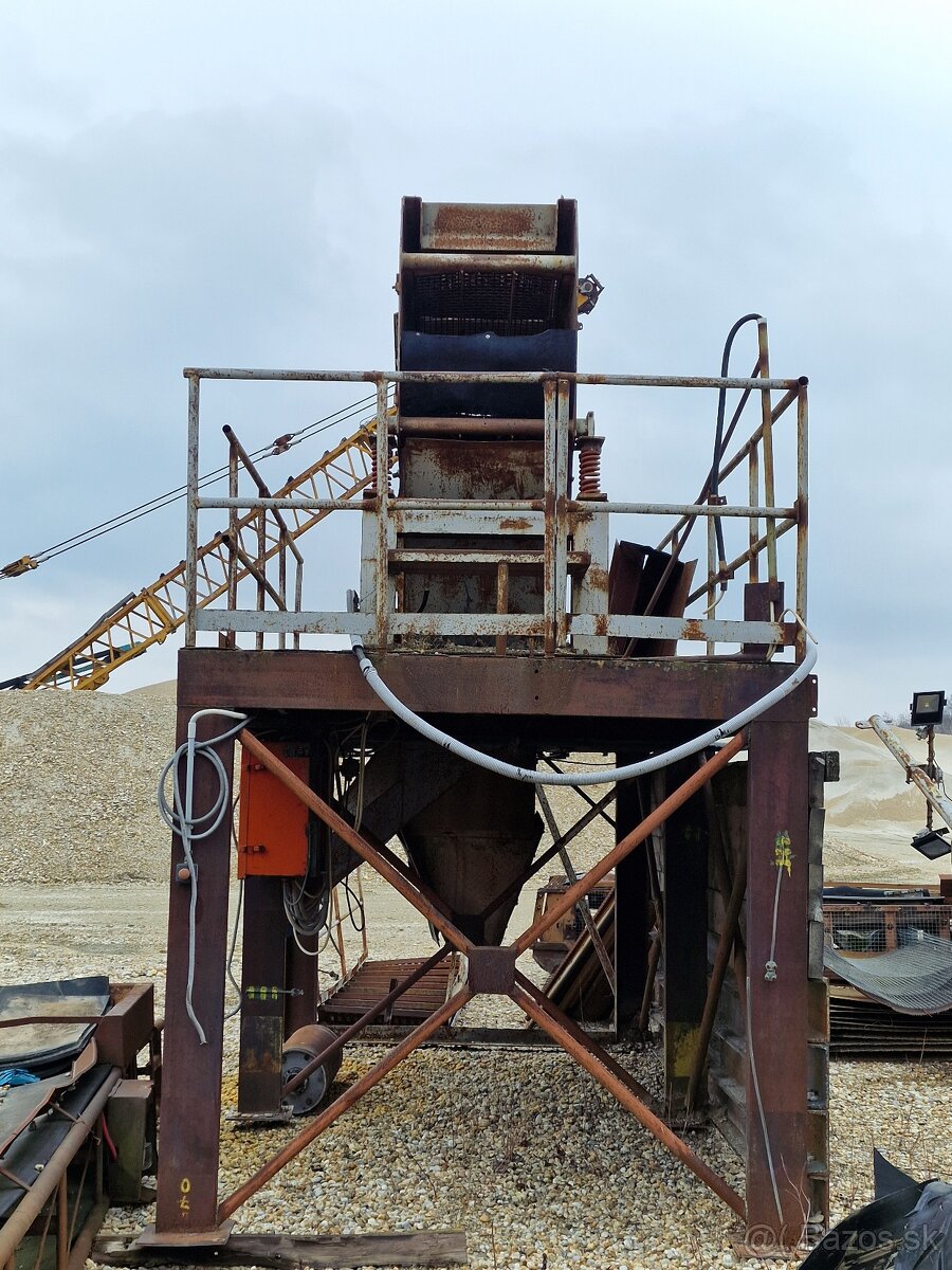 Trojsitný triedič štrko - pieskov (triedička) - 4