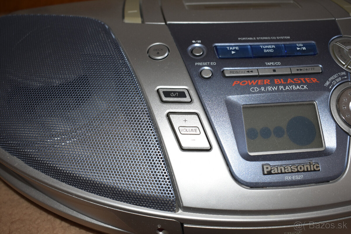 Predám stereorádio Panasonic - 4
