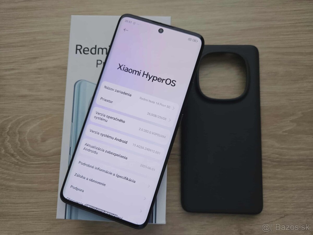 Xiaomi Redmi Note 14 Pro+ 5G 8GB/256GB Black,top,zaruka - 4