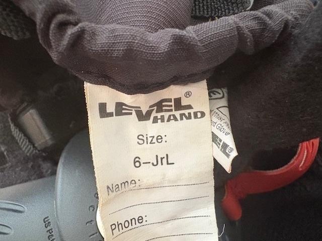 Detské SNB rukavice LEVEL s chráničmi - 4