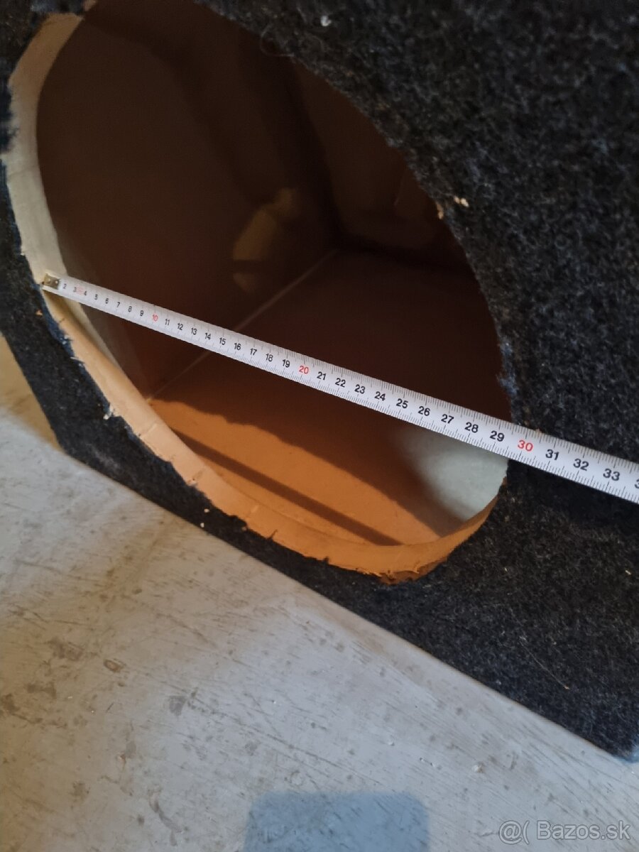 Subwoofer box/repro bedna 12' - 4