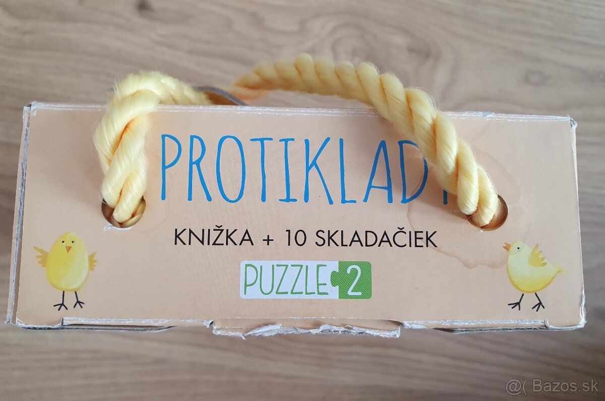 Puzzle Protiklady + knižka - 4