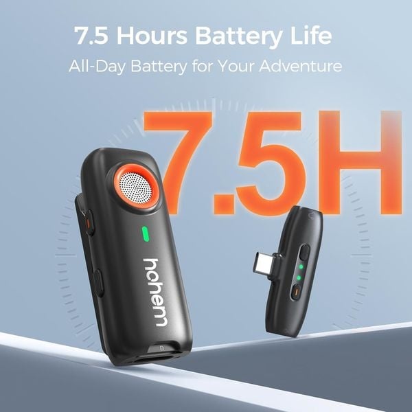 HOHEM Mic 01 Bluetooth s konektorom  biely 1TX + 1RX - 4