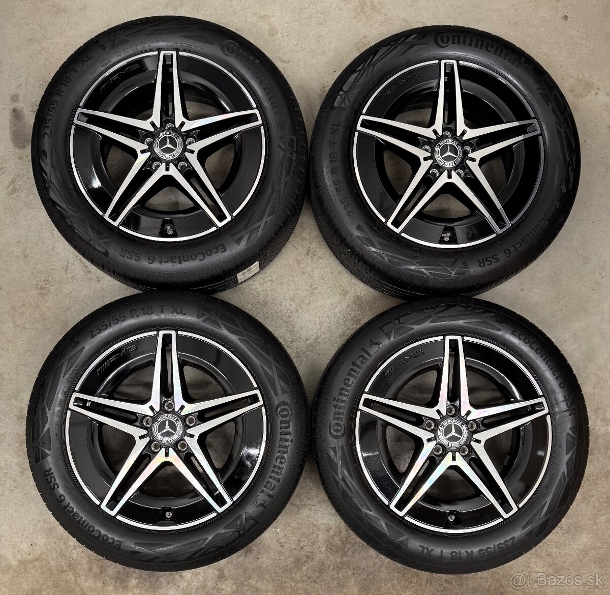 Letná sada 5x112 R18 , 235/55/18 Mercedes Benz GLA GLB AMG - 4