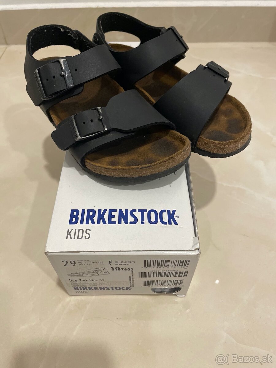 Detské čierne Regular sandále Birkenstock veľ. 29 - 4