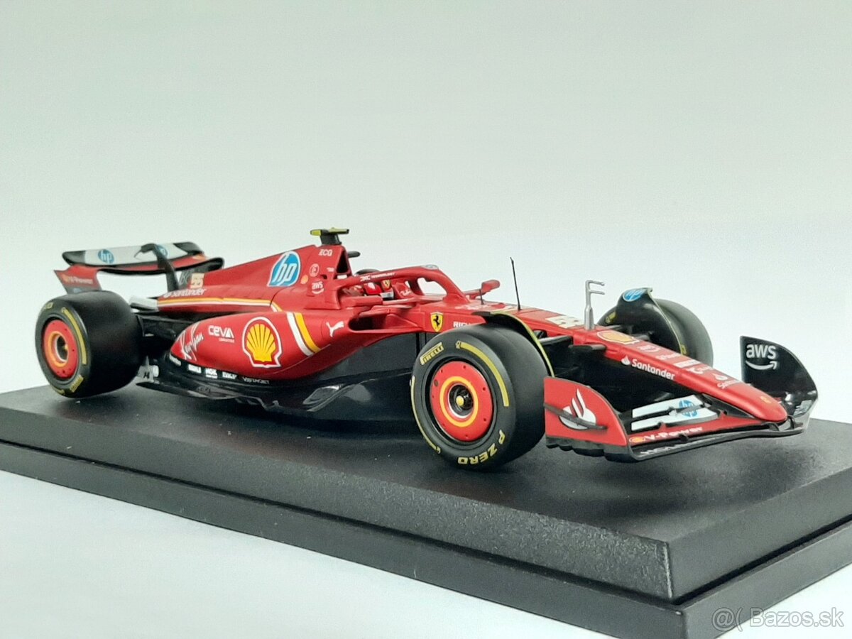 1:18 - Ferrari SF24 / Leclerc / Sainz (2024) - Burago - 1:18 - 4