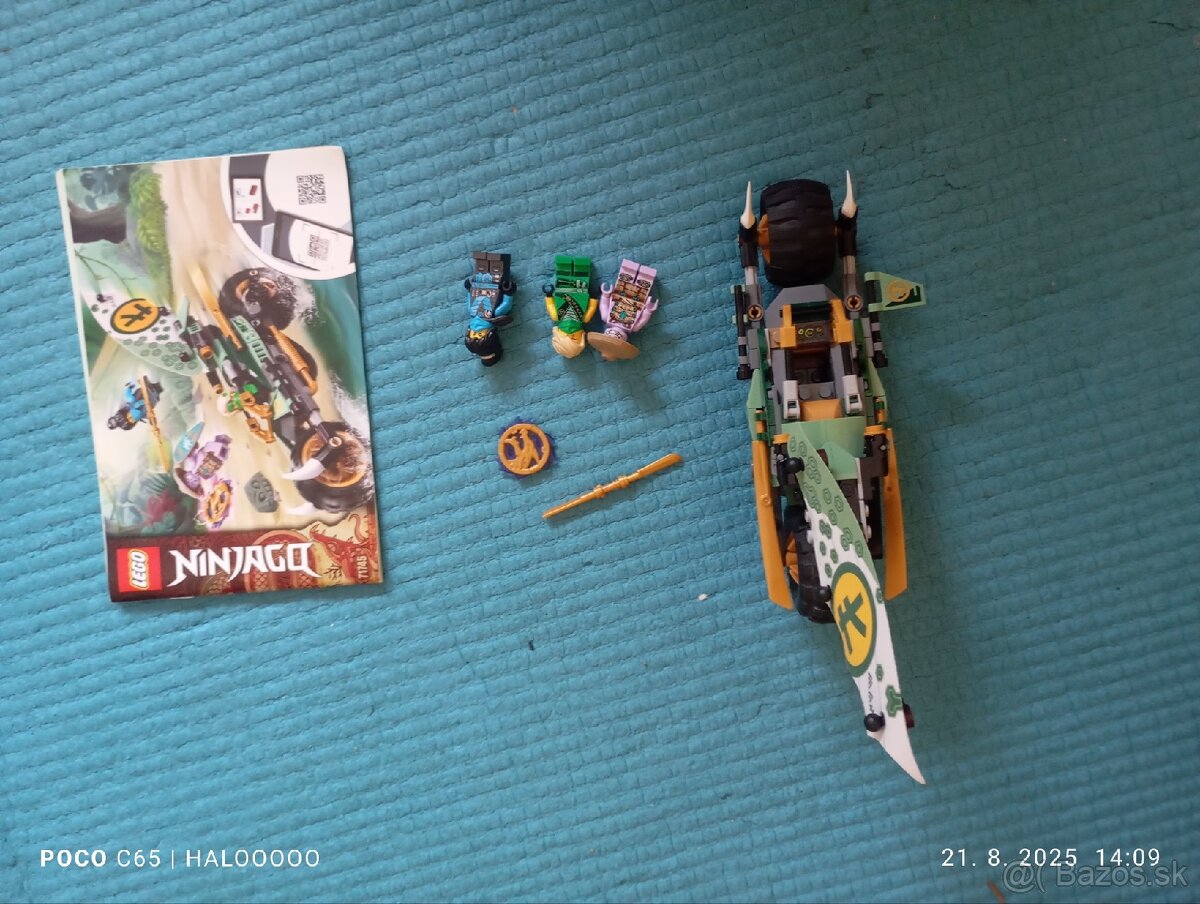 Lego Ninjago Lloydova motorka do džungle - 4
