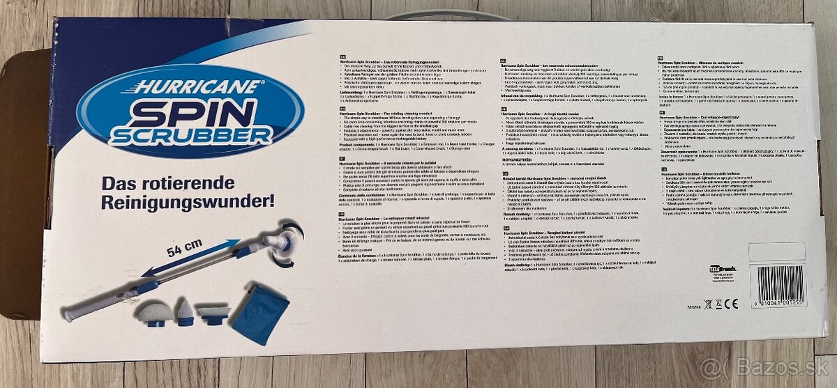 Elektricka čistiaca kefa Hurricane Spin Scrubber - 4