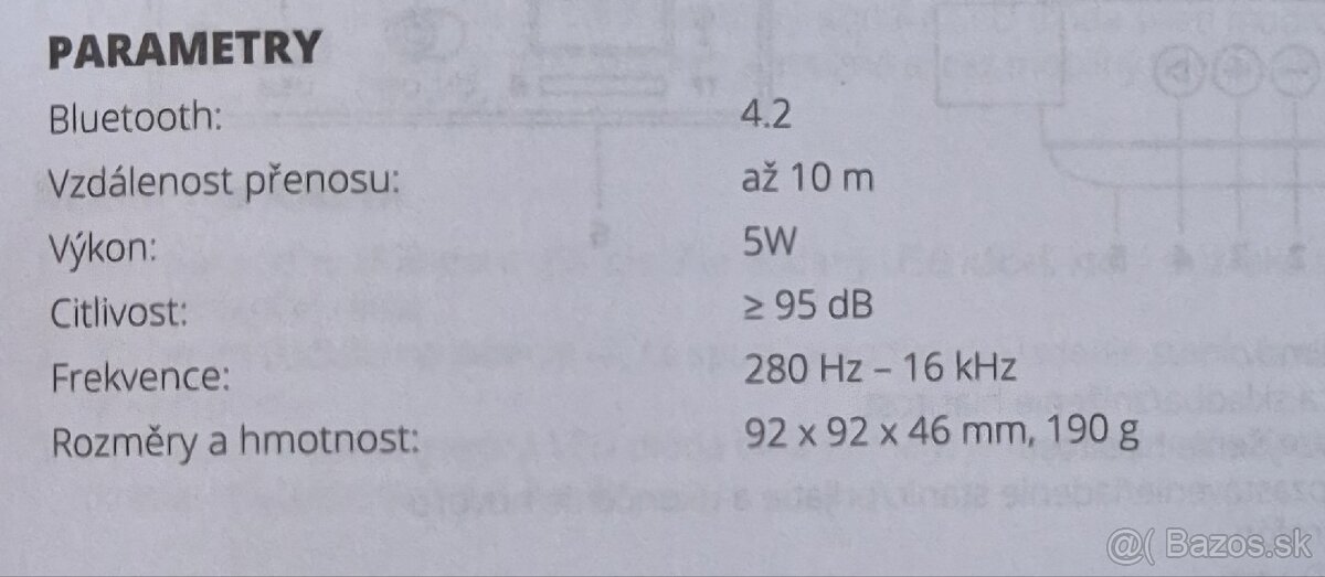 Niceboy RAZE Mini – 5W, Bluetooth 4.2 - 4