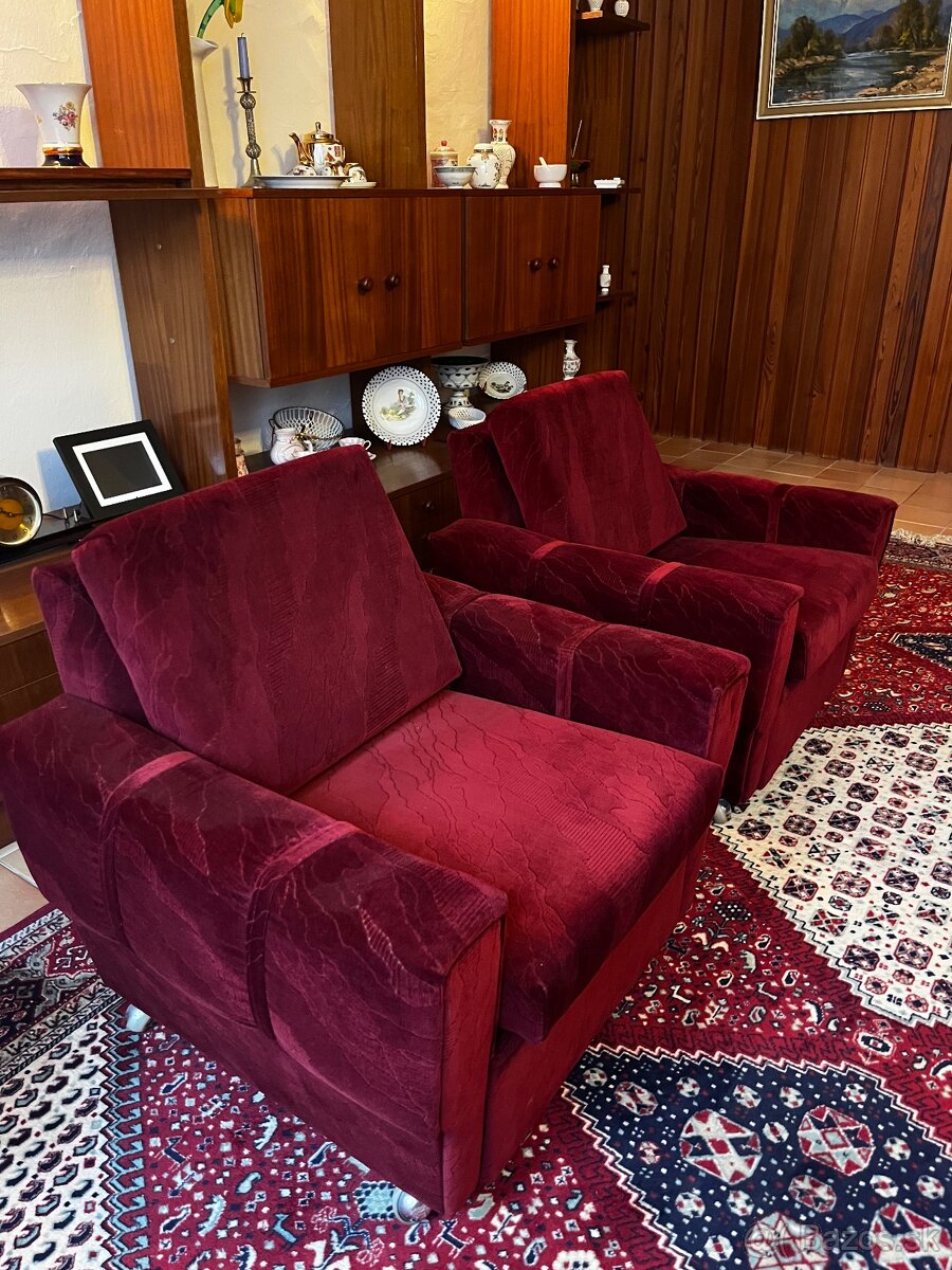 Retro sedacia súprava - 4