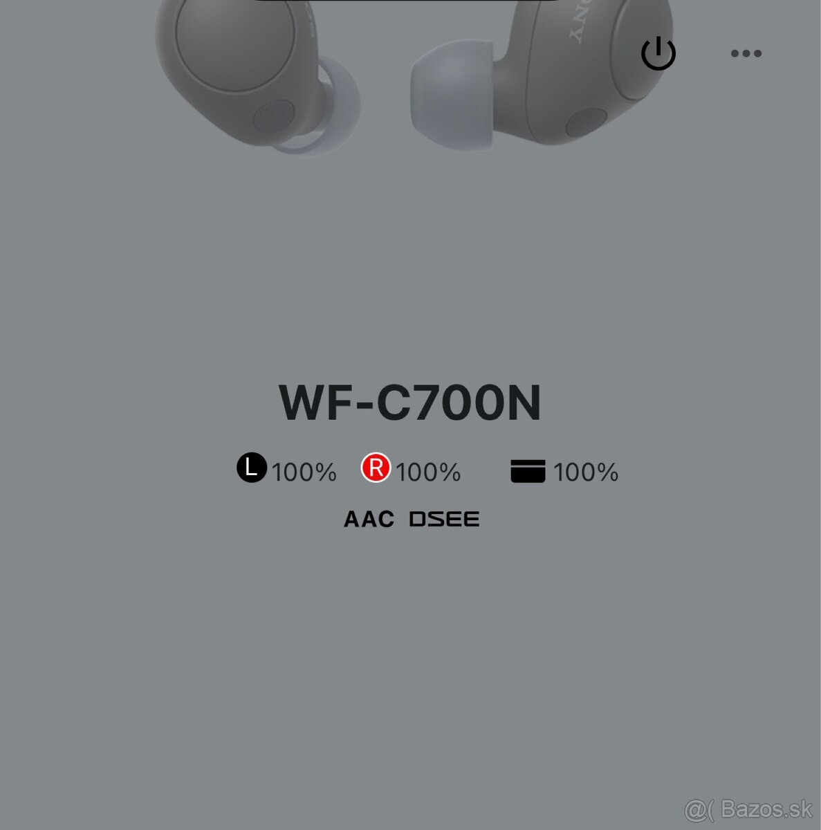 Sony Noise Cancelling WF-C700N, čierne - 4